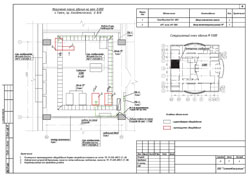 План расположения оборудования и прокладки кабелей